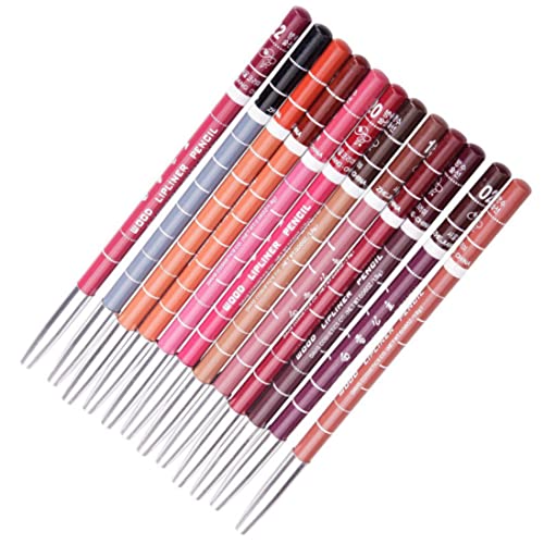 Definição de revestimento de batom de lipstick de revestimento lápis do lipshlia lipshlia conjunto de lipstick, 12 cores foste de lápis
