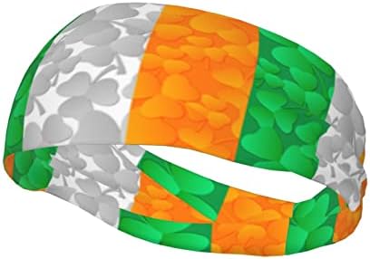 Trabalho unissex Pulseiras Irlanda Bandeira Irlandesa Shamrocks Multifuncional Esportes Bandas de Sweats Men's Performance Band da cabeça