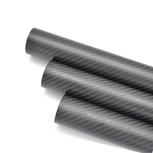 US Whabest 1pcs Tubo de fibra de carbono 3k fosco 35mm od x 32mm ID x 1000 mm de comprimento/tubo/tubo/eixo