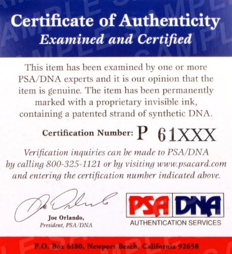 Frank Dux assinou o Bloodsport Black Belt PSA/DNA CoA Martial Arts Kumite Champion - Equipamento de boxe autografado