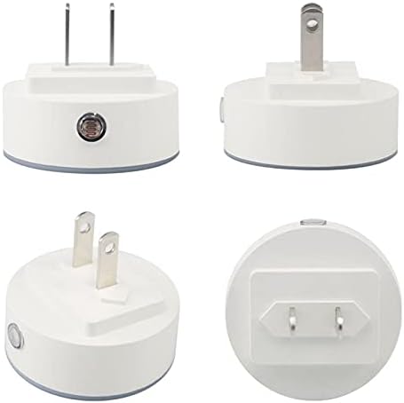 2 Pacote de plug-in Nightlight Night Light Light Fonst Floresta de silhueta Gerbil com sensor do anoitecer para o quarto