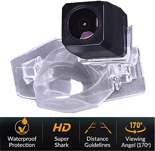 HD 1280x720p Câmera de reversão integrada na placa de matrícula Licença leve Vista traseira Câmera de backup Visão noturna à prova d'água para Odyssey Accord Crosstour CR-V CRV Fit Jazz HRV CRZ CRX