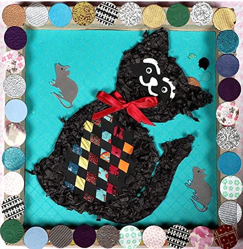 Materiais de Kit de Artesanato para Decoração de Parede Kidsywinsy - Todos em 1 Kids Diy Craft Activity Pack com tecelagem de papel, coloração, coloração e muito mais, inclui 3 decors de parede em forma de animal
