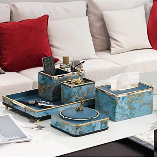 Caixa de tecido WSZJJ Ornamento de decoração para decoração de casa Caixa de papel de mesa de mesa de mesa de mesa
