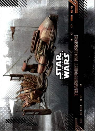 2019 Topps Star Wars The Rise of Skywalker Série Um 48 Cartão de negociação de skimmer de transporte