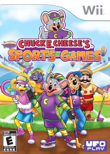 Jogos esportivos de Chuck E Cheese - Nintendo Wii