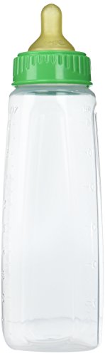 Gerber First Essential Clear View BPA Free Plastic Burser com mamilo de látex, 9 onças