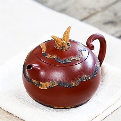 Ccbuy calla lírio em forma de fruta bule de chá de cerâmica kung kung fu chá de chá de chá de chá de chá de chá único