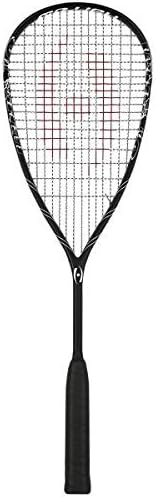 Harrow 40040209 Storm Squash Racquet, Black/Maroon