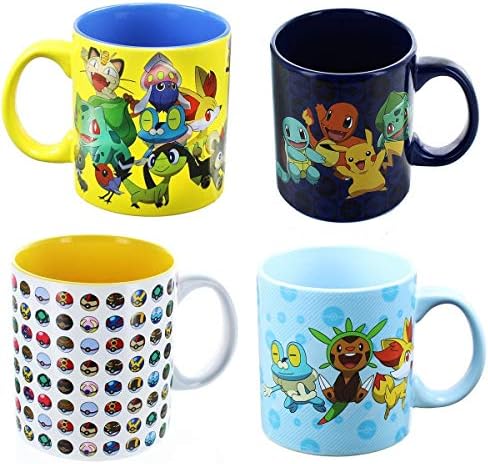 Conjunto de caneca cerâmica de 20 onças de 20 onças de 4