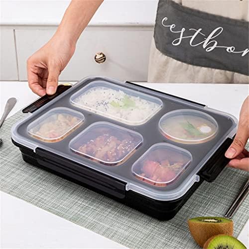 LhllHl de grande capacidade aço inoxidável lancheira para lancheira adulta Microondas Office Worker Lunch Bogue Supplies de cozinha