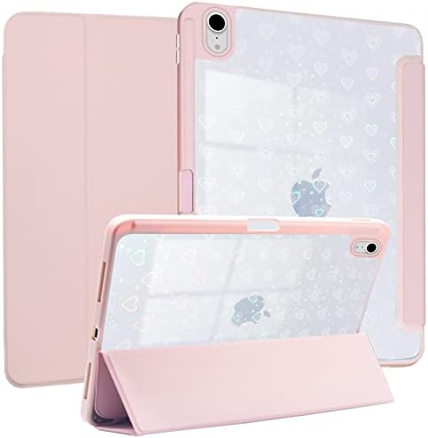 Sofunmoky Caso para o novo iPad 10th Generation 10,9 polegadas 2022 A2757 A2777 Capa com suporte para lápis Stand claro Glitter laser