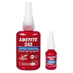 Loctite 243, travamento de roscas de força média, conteúdo 50 ml =================================================================