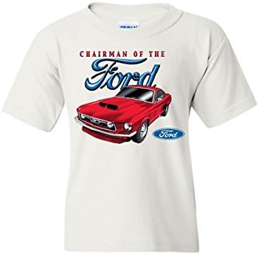 Presidente da camiseta da juventude Ford Mustang American Classic Muscle Car Kids Tee