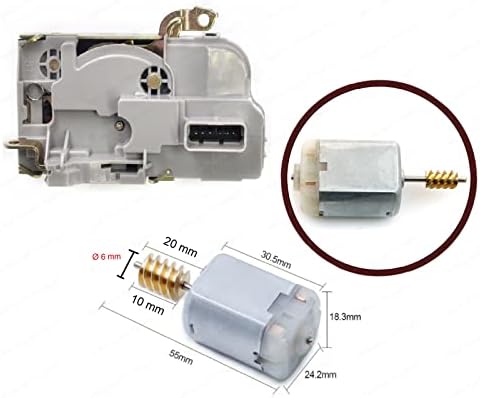 PEÇAS AUTOMÁRIAS ESC EGE671 Atuador de controle central da porta FC280 Equipamento do motor 20 mm Eixo para P.E.U.G.E.O.T