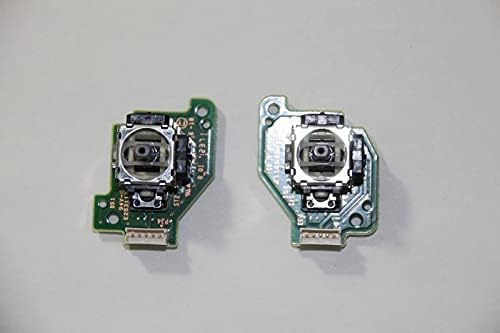 Substituição esquerda Conjunto direito Stick Analog Stick com placa de PCB para Wii U Gamepad Controller