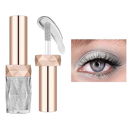 Eyeshadow Glitter Glitter Fácil de remover maquiagem e secagem, glitter brilhante brilho e olho de olho, duradouro, presente
