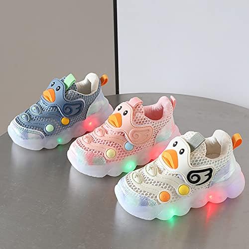 Crianças Crianças LED SAPATOS LED SAPATOS AVISO LUMININY SAPATOS CASUAL Garotas meninas tênis de tênis de tênis