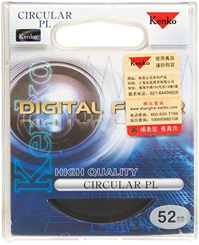 Kenko 52mm Digital PL-Cir Filtro de parafuso