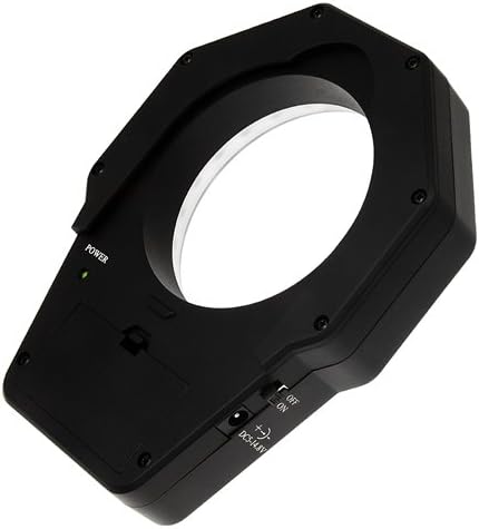 Fotodiox Pro, LED 48A anel de luz para retrato e macro fotografia, se encaixa na lente com 49 mm, 52 mm, 55 mm, 58 mm, 62 mm, 67 mm,