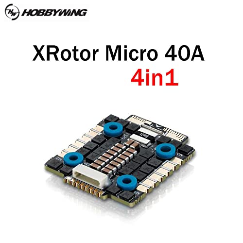 Xrotor Micro 40A 4in1 3-6S BLHELI_32 20X20MM MENHO DE PINÍDO ESC DSHOT 1200/150/300/600 para RC Drone RC Frame FPV