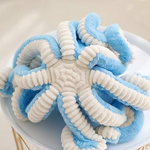 Uongfi Adorável simulação Octopus pendente de pelúcia Toy macio Acessórios de animais recheados Decoração Decoração