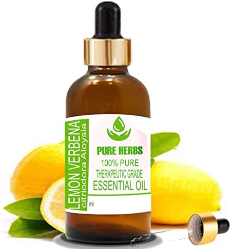 Ervas puras Lemon verbena pura e natural terapêutico de grau essencial de grau essencial com conta -gotas 100ml