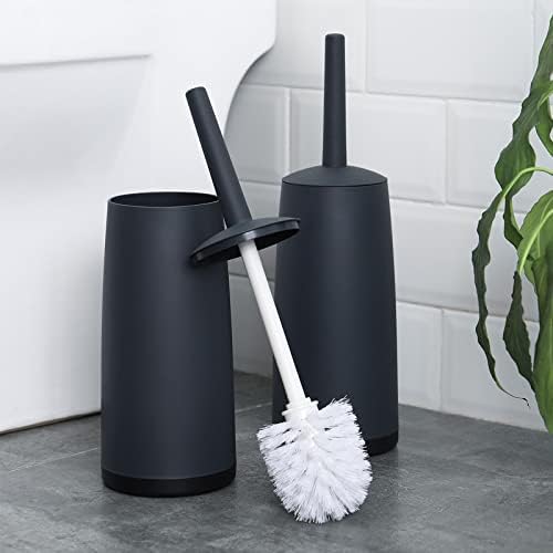 Ｋｌｋｃｍｓ Limpeza do banheiro Conjunto de escovas de banheiro Supplies com alça longa Caddy de caddie de limpeza profunda escova
