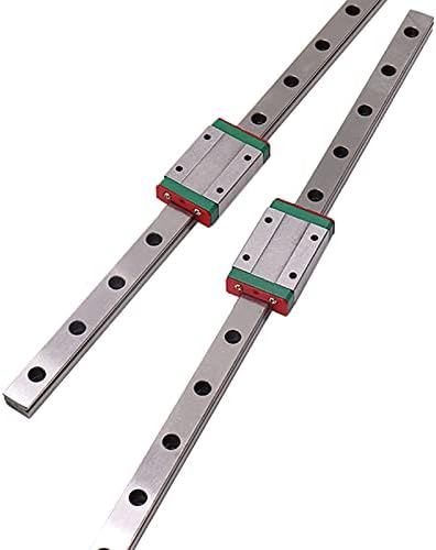 Guias lineares 2PC MGN12 Guia linear+2PC MGN12H CARREGRO MGN7 MGN12 MGN15 MGN9 300-600MM MINIATURA LINHA SLIDE LINHA