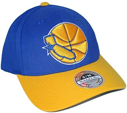 Golden State Warriors Tamanho grande/X -Large Flex Fit 2 Tone Hat Cap - Blue