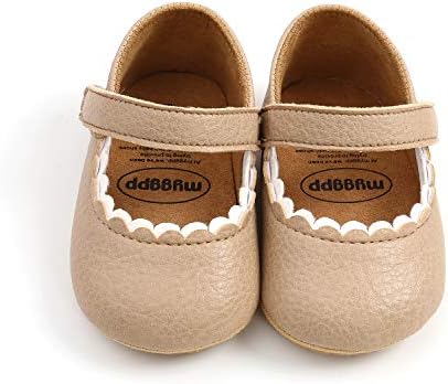 Rvrovic Baby Girls Sapates Sapatos Soft Mary Jane Jane Sapatos de Princess Sapatos