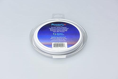 Aurora Abertura Puv-60 Power UV Gorilla Glass Protector Filtro, 60 mm