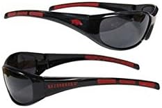 Siskiyou Sports NCAA Arkansas Razorbacks Wrap Sunglasses