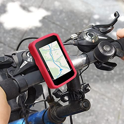 Case Kwmobile Compatível com Bryton Rider 750 - Case Soft Silicone Bike GPS Tampa de proteção - Black