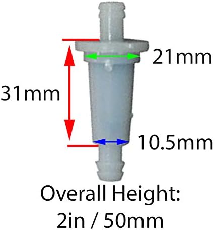 Quantidade de filtro de combustível de 1/4 de 1/4 Compatível com Kawasaki Compatível com Suzuki Arctic Cat