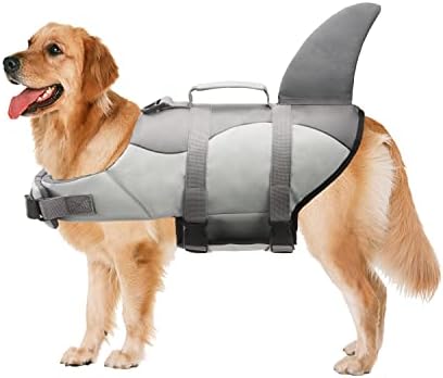 Jaqueta salva -vidas de cachorro PPET para natação e passeio de barco, colete de vida vitalício ripstop