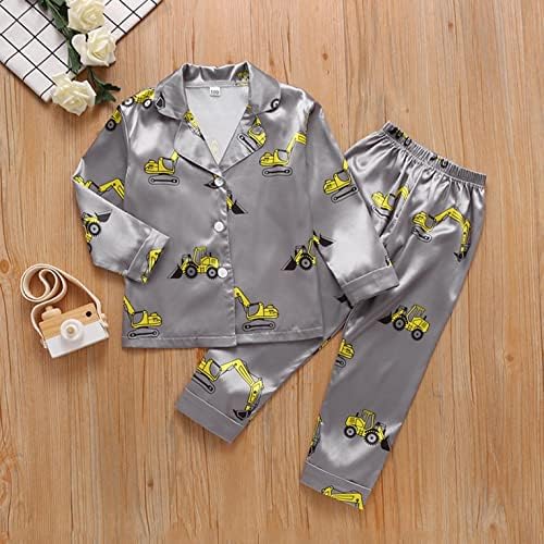 Roupa de verão xbkplo para meninos meninos crianças meninas de manga curta de manga curta Tops+shorts pijamas roupam roupas