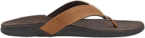 Sandálias masculinas de recife J-Bay III | Sandálias de couro masculinas de grãos completos premium para conforto instantâneo
