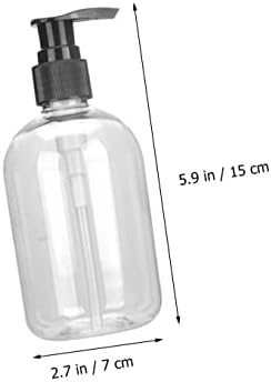 Sabão 5pcs de cabilock prensa para armazenamento portador ao ar livre Tipo de gel de gel recipientes de líquido Limpando garrafas