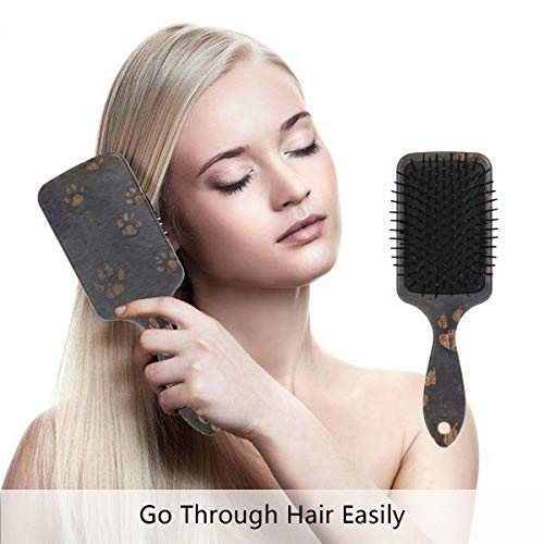 Vipsk Air Almofada Escova de Cabelo, Pedras de Tigre Colorido de Plástico, Boa massagem adequada e escova de cabelo anti