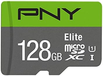 PNY 128GB Elite Class 10 U1 MicroSDXC Flash Memory Card, Modelo: P-SDU128U185EL-GE