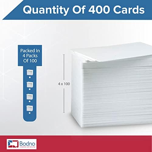 Pacote 400 - Bodno Premium CR80 30 mil Cards PVC de qualidade gráfica