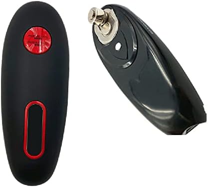 Can-G One Touch Pressione um botão! Abridor de lata elétrica que não danificará suas unhas e dedos, preto