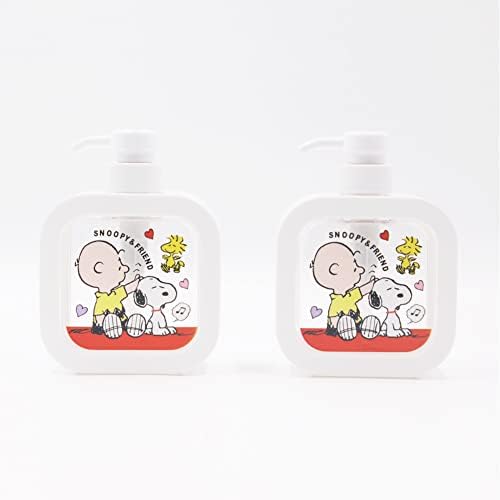 Finex 2 PCs Amendoim Cão branco Dispensadores de garrafas de plástico de bomba de bomba vazia para desinfetante para as mãos Sooffeto