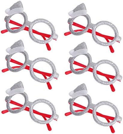 ABAODAM 6PCS CHAPA DE CHORATENS CHATOS DE CHATO ADORÁVEL DE CARACTON DE CARACTOON FORNA ACESSÓRIO DE XMAS GLITAS