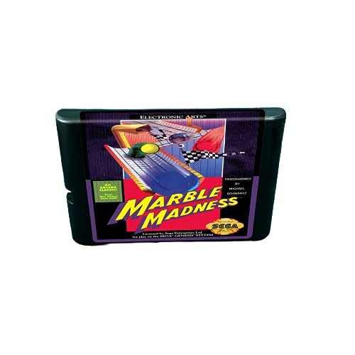 Aditi Marble Madness - cartucho de jogos de 16 bits para megadrive Console