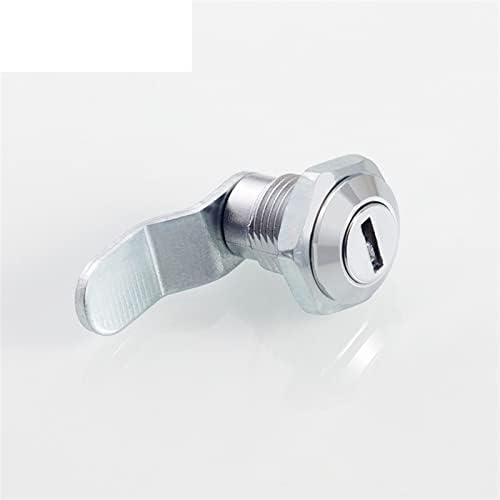 LILOA CAM Lock com 2 chaves de diâmetro de 11 mm de liga de zinco fácil instalada para trava de porta de distribuição MA084