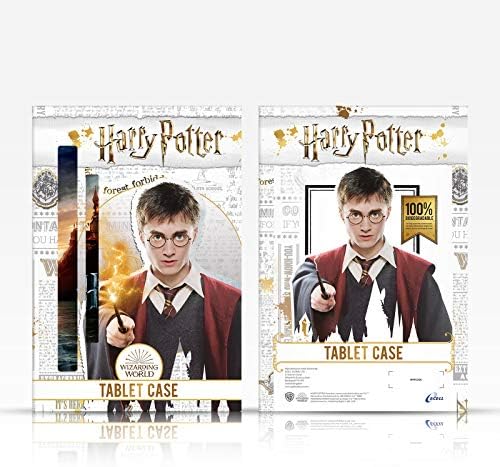 Projetos de capa principal licenciados oficialmente Harry Potter Pattern Hortelly Hallows XXVIII Livro de couro Caixa Caixa
