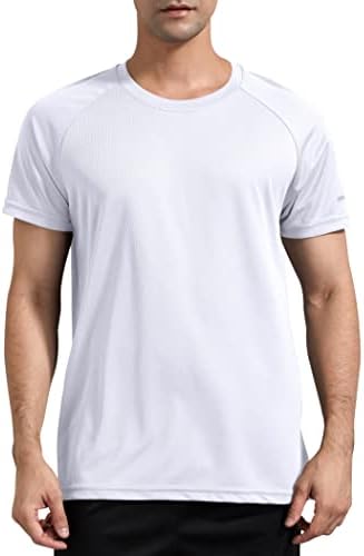Boyzn 1 ou 3 pacote de treino masculino camisetas, camisetas com umidade seca de umidade, camisetas de manga curta