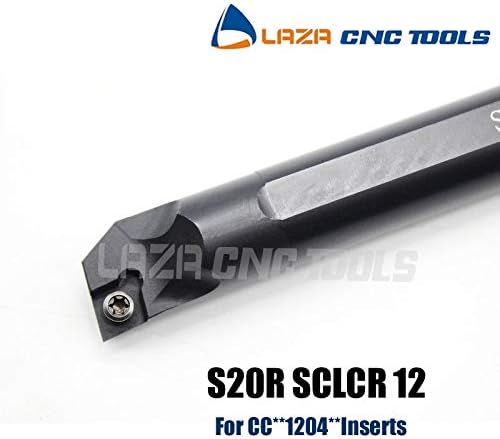 FINCOS S20R-SCLCR12 S20R-SCLCL12 Porta de torneamento interno, barra de perfuração indexível do CNC, barra de perfuração